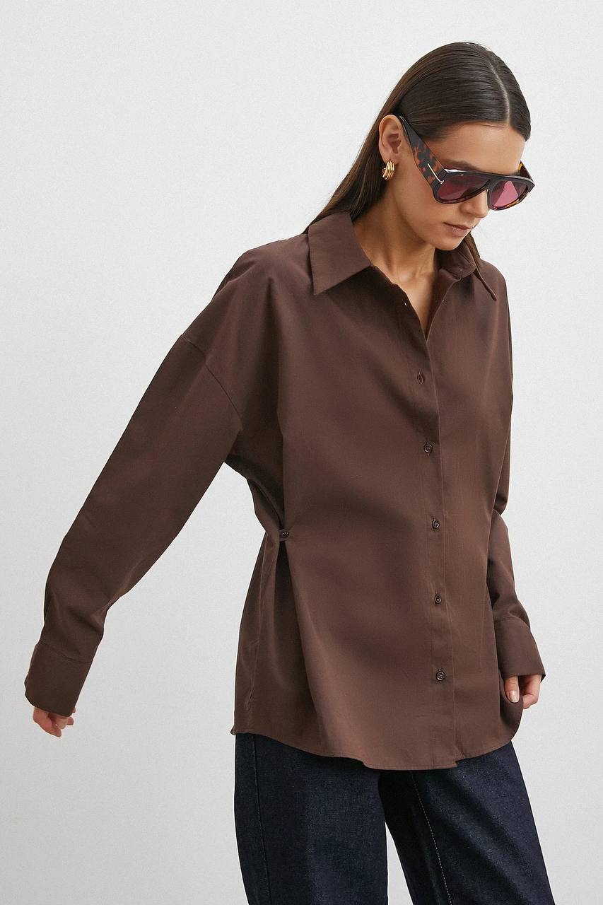 Këmishë Oversize “Soft Mocha”